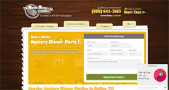 Desktop Screenshot of murdermysterydinnerdallas.com